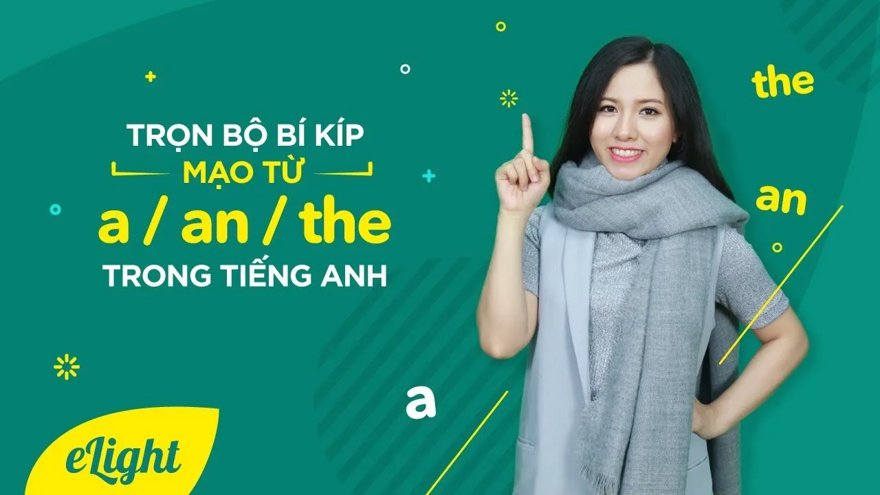 mạo từ tiếng Anh